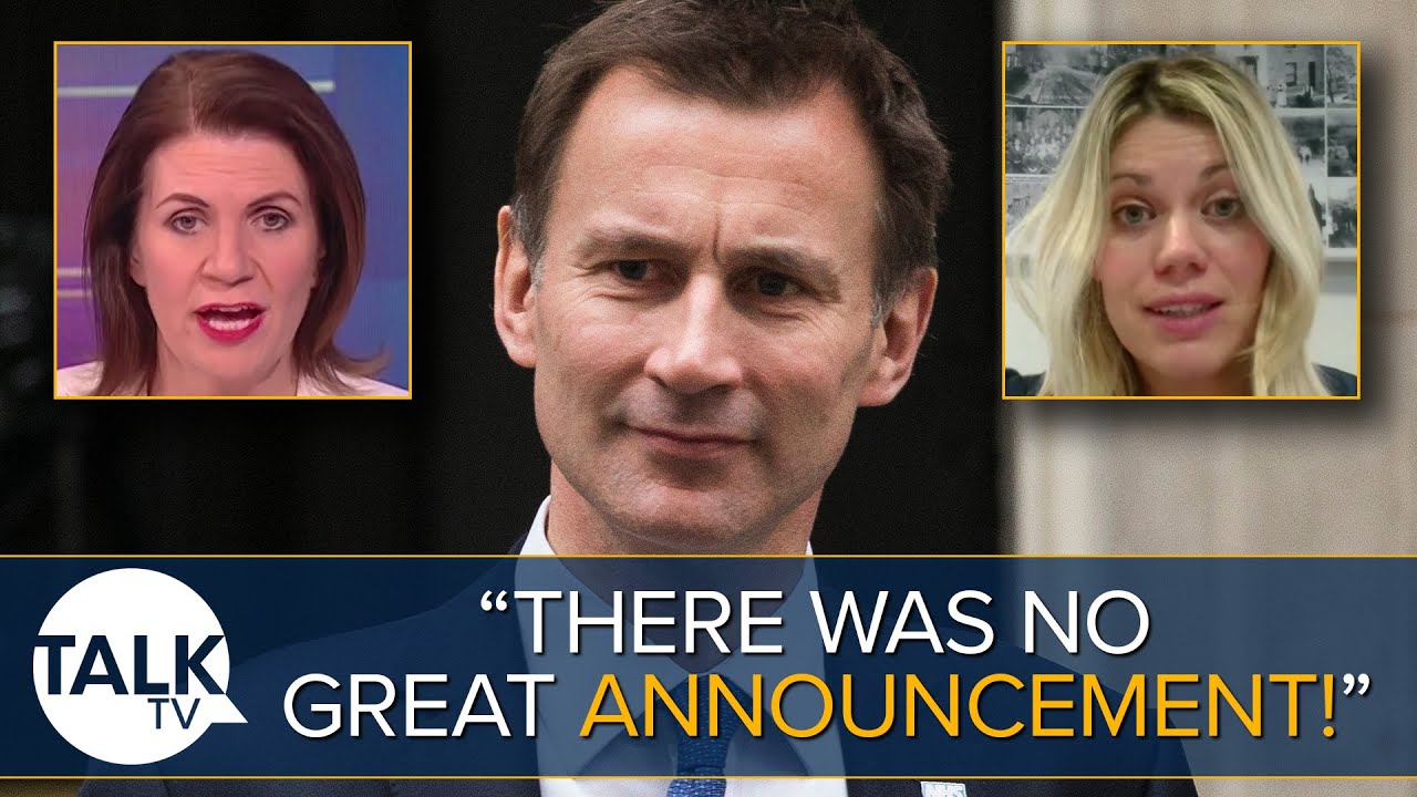 Tory MP Miriam Cates Says There “Was No Great Announcement” In Jeremy Hunt's Budget