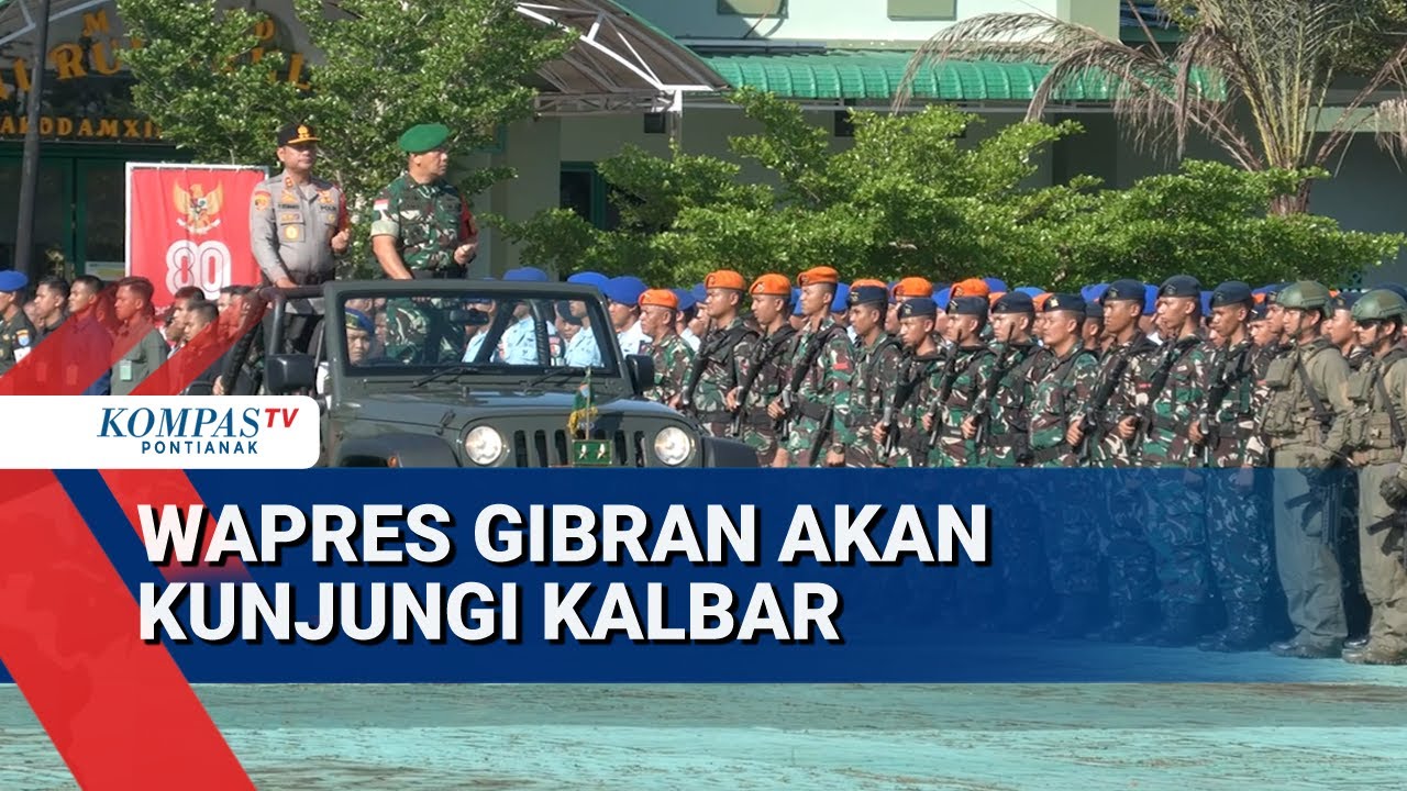 Wapres Gibran Melakukan Kunker Ke Kalbar, Salah Satu Agenda Luncurkan Program MBG di Mempawah