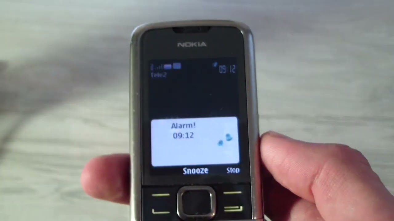 Nokia 8800 Carbon Arte RM-233 ringing alarm