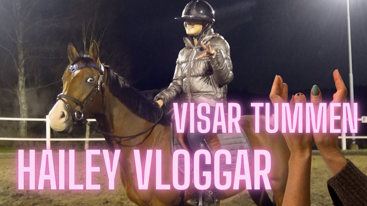 Hailey & Edvin vloggar och jag visar bilder p&aring; min tumme - VLOGG 