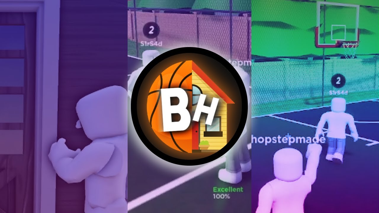 THIS *NEW* RO-BASKETBALL GAME @ BACKYARD HOOPS HAS AN INSANE DRIBBLE SYSTEM!!!