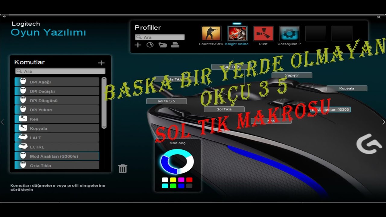 OKÇU MAKROSU l W KOMBO DEĞİL l SOL TIK KOMBO MAKROSU l İDDİA EDİYORUM BAŞKA YERDE BULAMAZSIN.....