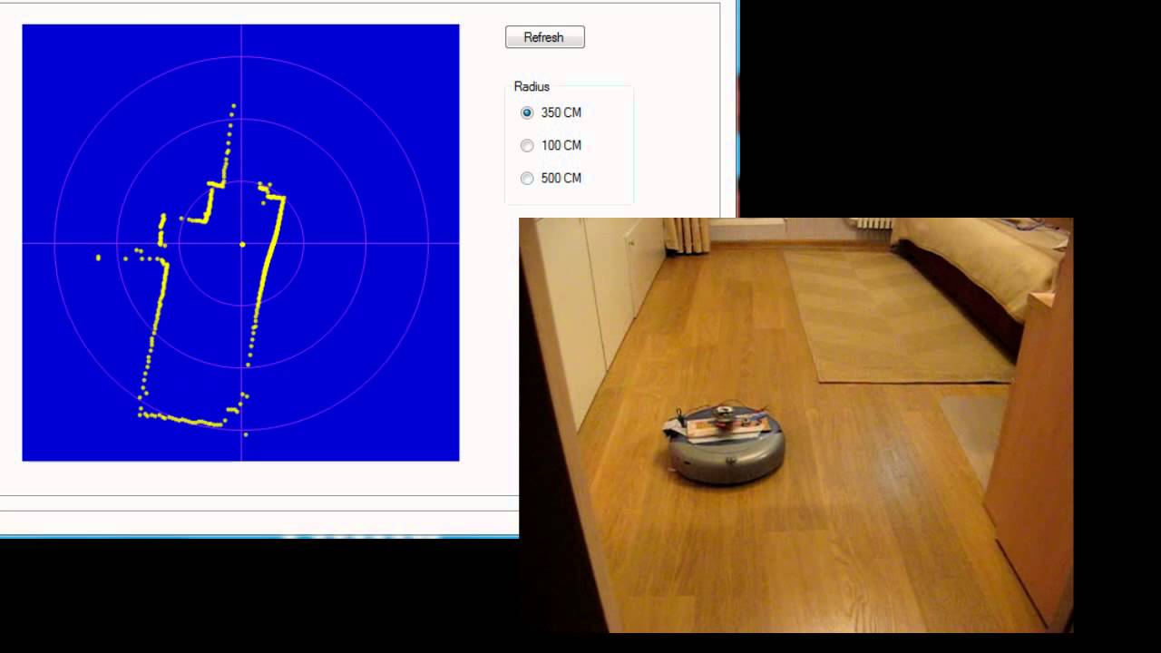 DIY LIDAR (Scanning laser rangefinder)