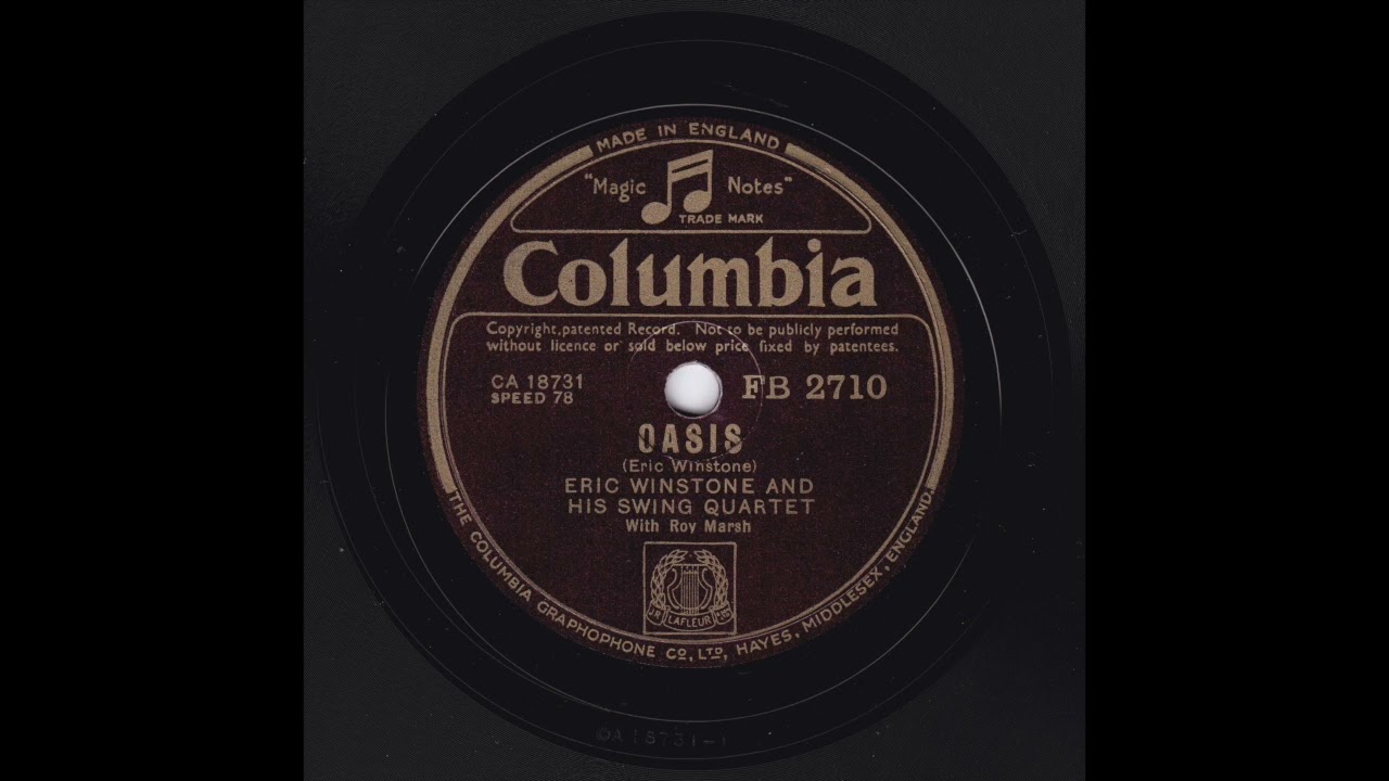 Eric Winstone and his Swing Quartet - Oasis
