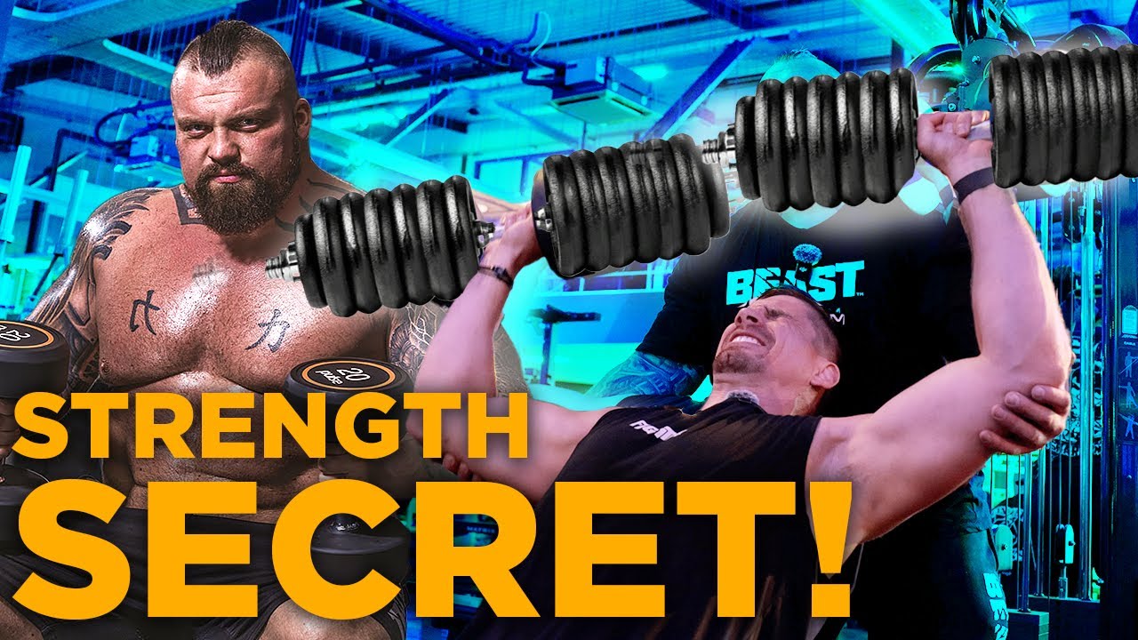 Eddie Hall's Secret Fight Strength.. UNLOCKED by Rico Verhoeven