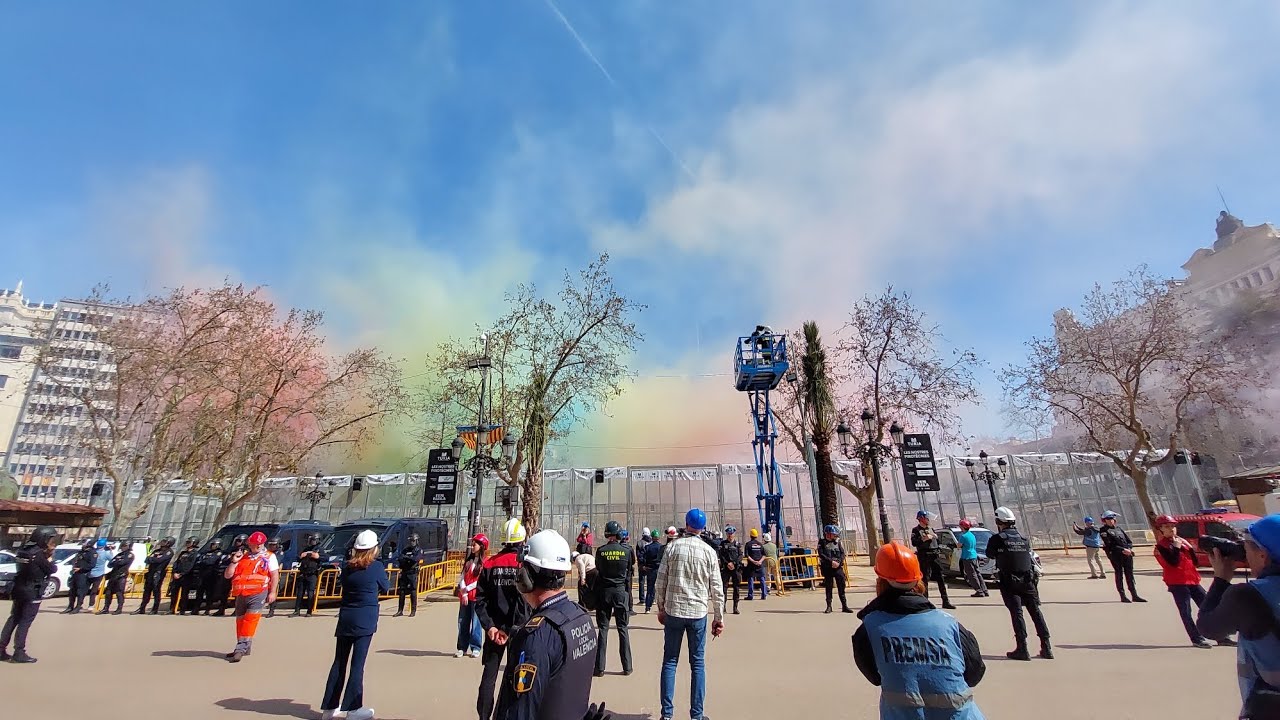 Mascleta Día 11 de Marzo Fallas Valencia 2026 Pza Ayto Pirotecnia TOMAS de Benicarlo