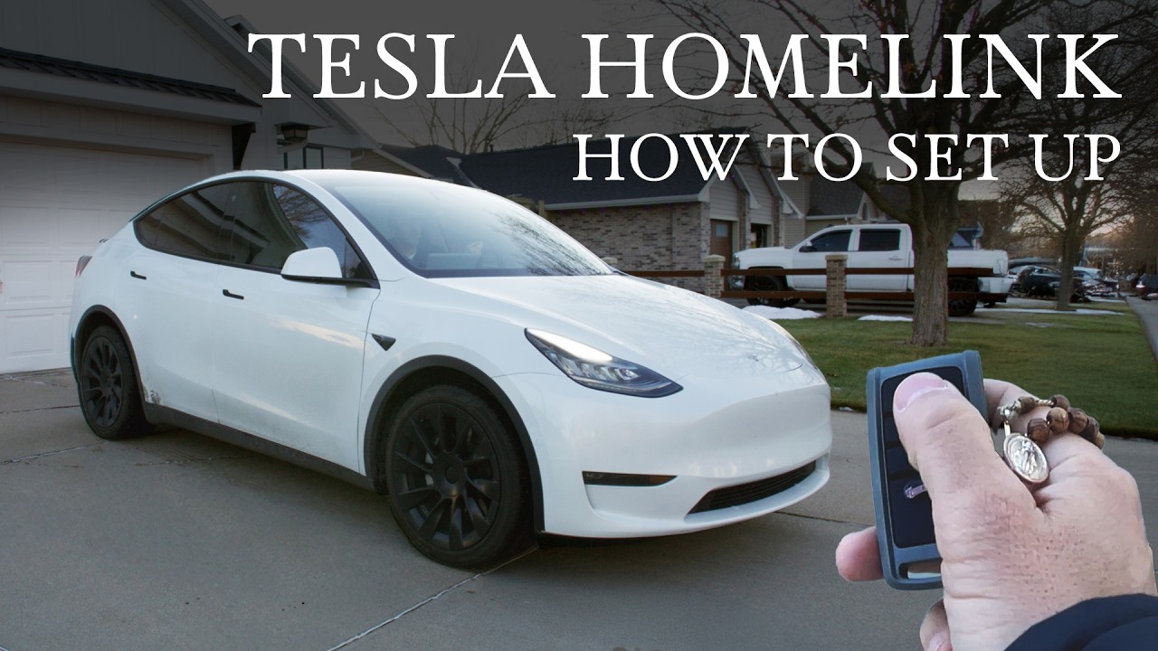 Tesla HomeLink - How to Program