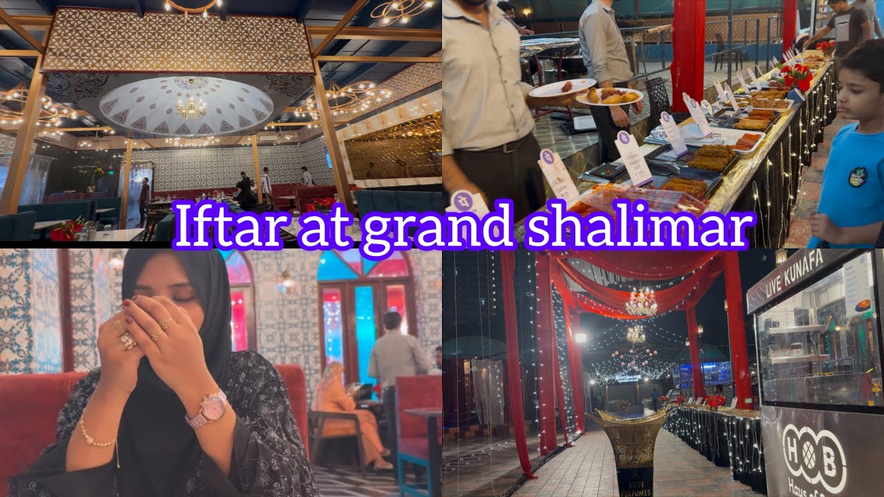 Ramzan Day 14 and 15 | Iftar at grand shalimar | Vadapav recipe