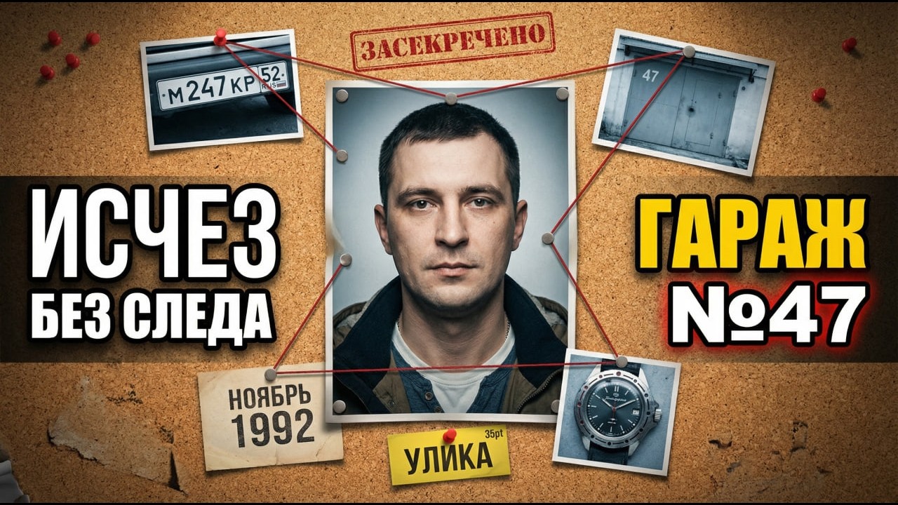 ТАКСИСТ ПРОПАЛ С КЛИЕНТОМ В 1992. Гараж вскрыли через 20 лет, а там — тайна, которую скрывали