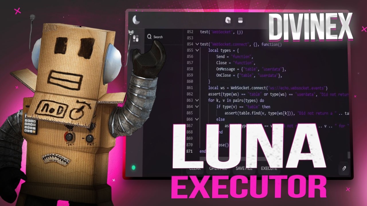 Roblox Executor LUNA | Бесплатный эксплойт OP, работающий в сети до 2026 года на ПК [100% UNC]