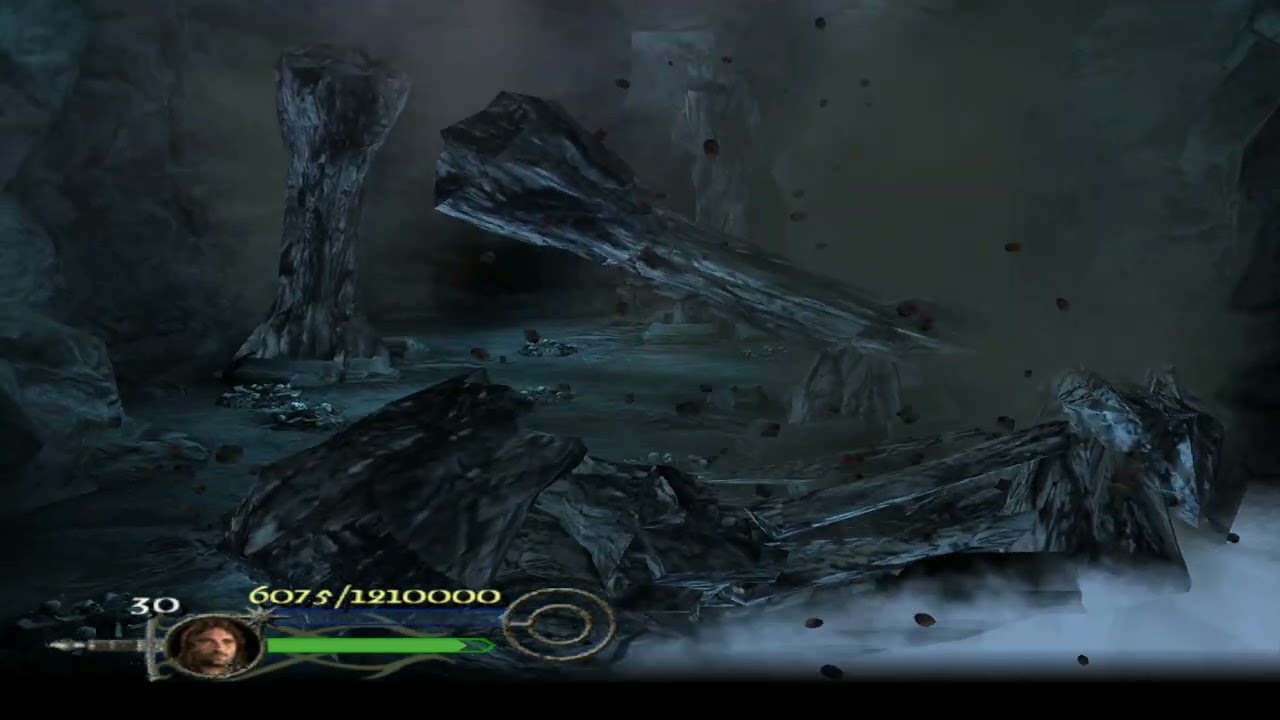 (gameplay para fundo de vídeo) The Lord of the Rings Return of the King - Gameplay Livre Para Uso #6