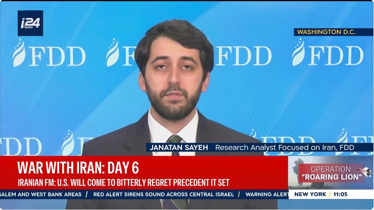 Janatan Sayeh on the ground situation in Iran and future of the regime during 'Epic Fury' – i24 News