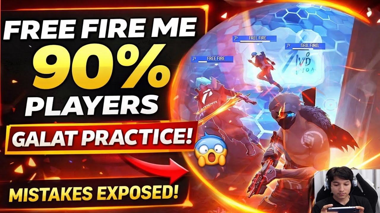 Free Fire Me 90% Players Galat Practice Karte Hain 🚨 (Pro Players Ka Secret Revealed!)”