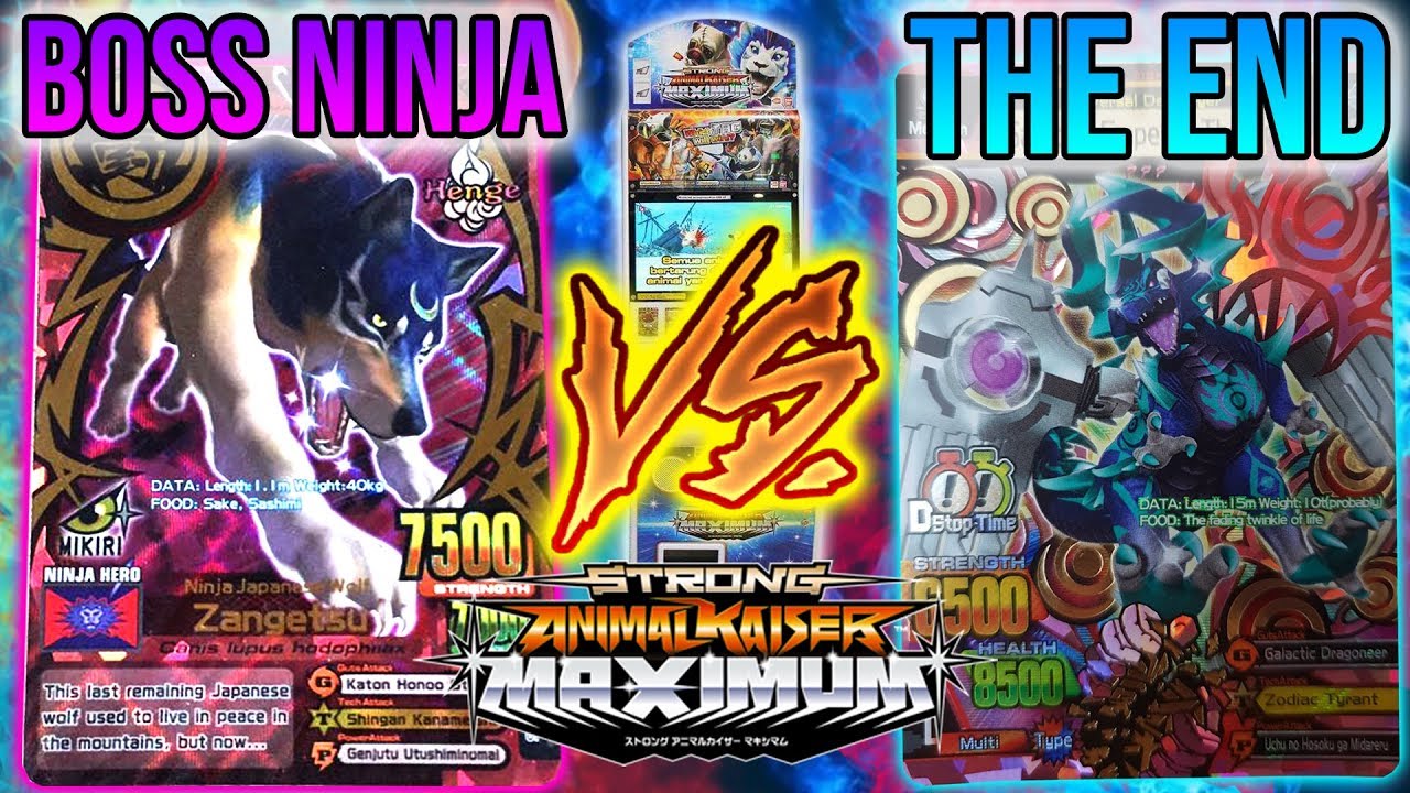 BOSS NINJA VS PENGHANCUR ZAMAN NOW!!! ZANGETSU VS The END! - Animal Kaiser Versus #9