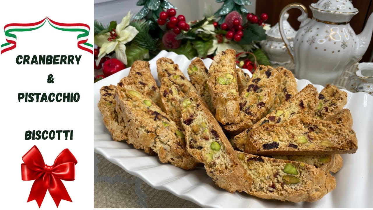 Cranberry Pistachio Cookies - Печенье с клюквой и фисташками