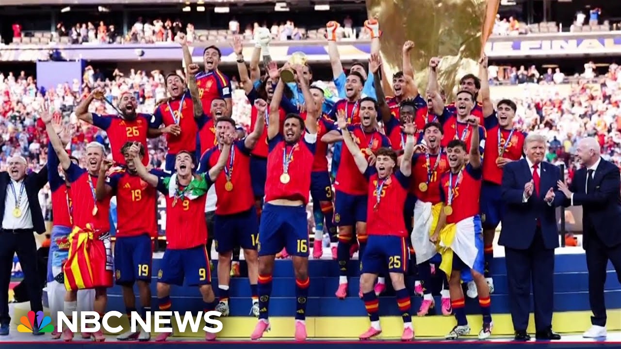 Spain outlasts Argentina 1-0 to win World Cup championship
