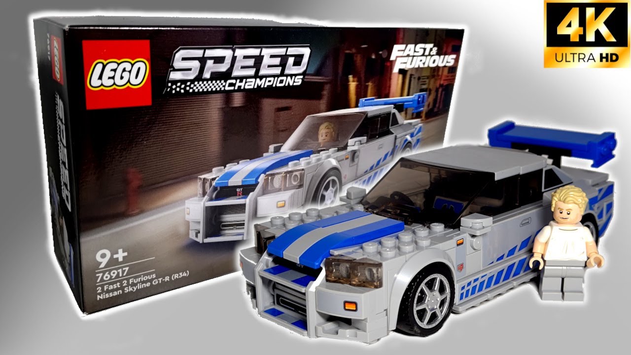 Nissan Skyline GT-R (R34) (2 Fast 2 Furious) [LEGO Speed Champions]