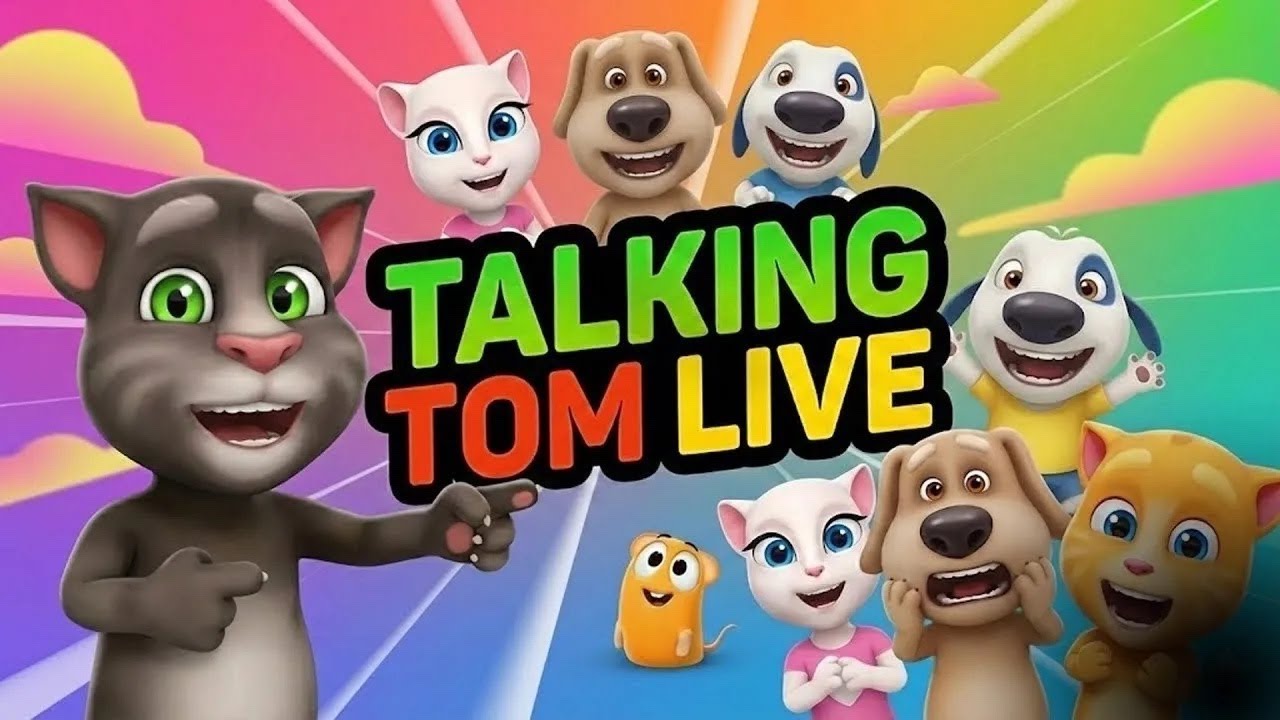 My Talking Tom LIVE | Fun With Viewers #talkingtom #trendingshorts #shortsfeed