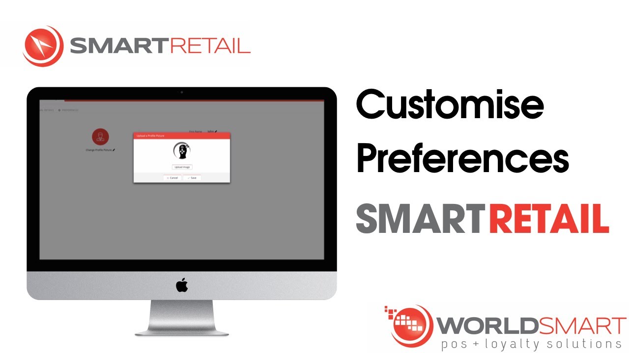 Customise User Preference and My Menu in SmartRetail
