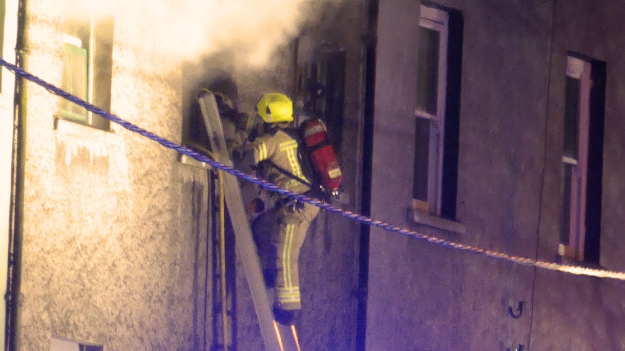 Christmas day building fire