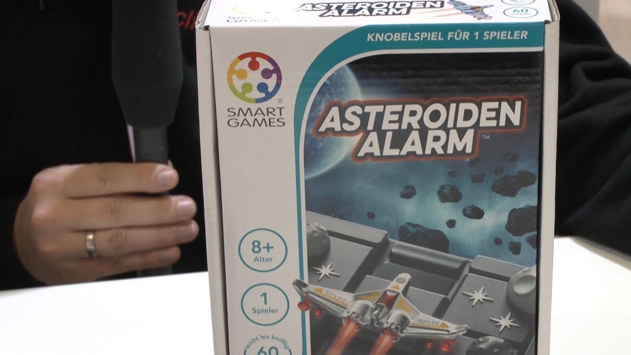 Spielwarenmesse 2018: Asteroiden Alarm (SmartGames)