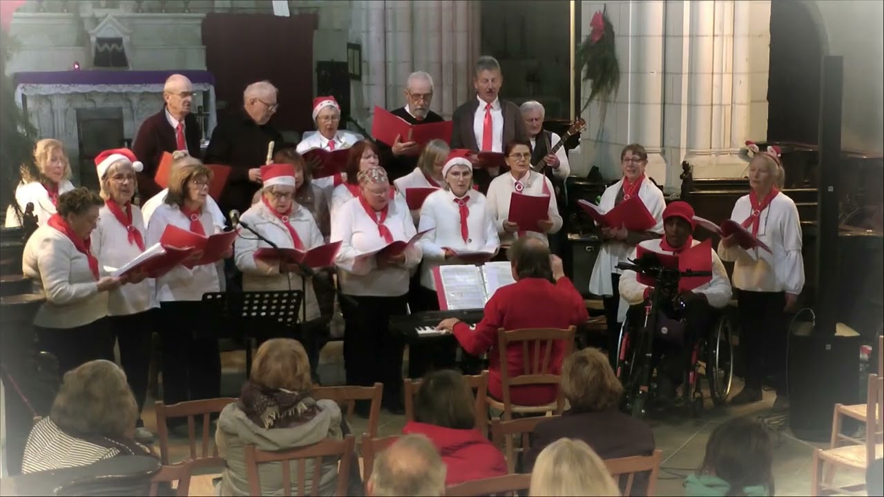 Concert du marché de Noêl 2025 à la Collégiale de Levroux avec le 