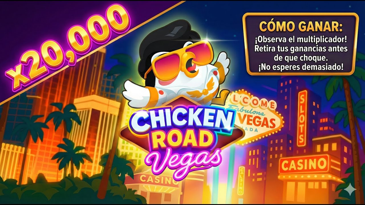 🐔 Chicken Road Vegas: ¡Cómo ganar el multiplicador x20,000! (Nuevo Crash Game)
