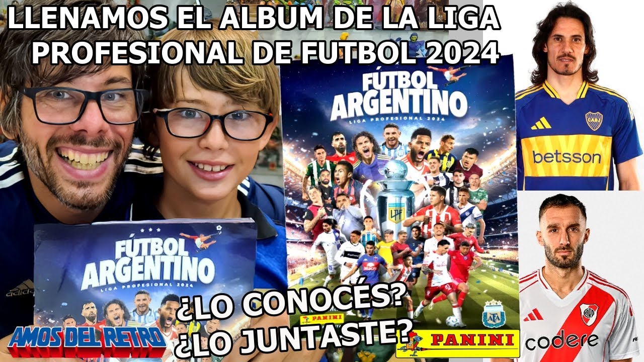 El Album de figuritas Futbol Argentino 2024 completo como nunca antes lo viste