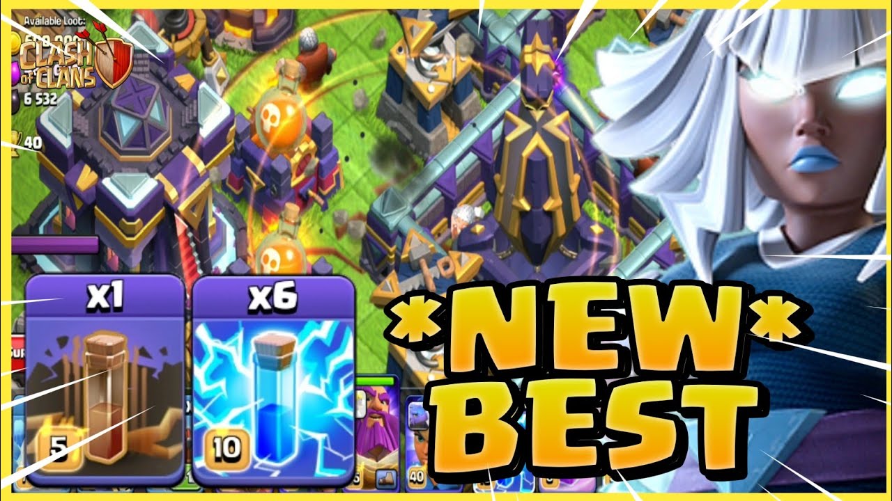 NEW BEST Electro TITAN ZAP Attack - TH15 Attack Strategy