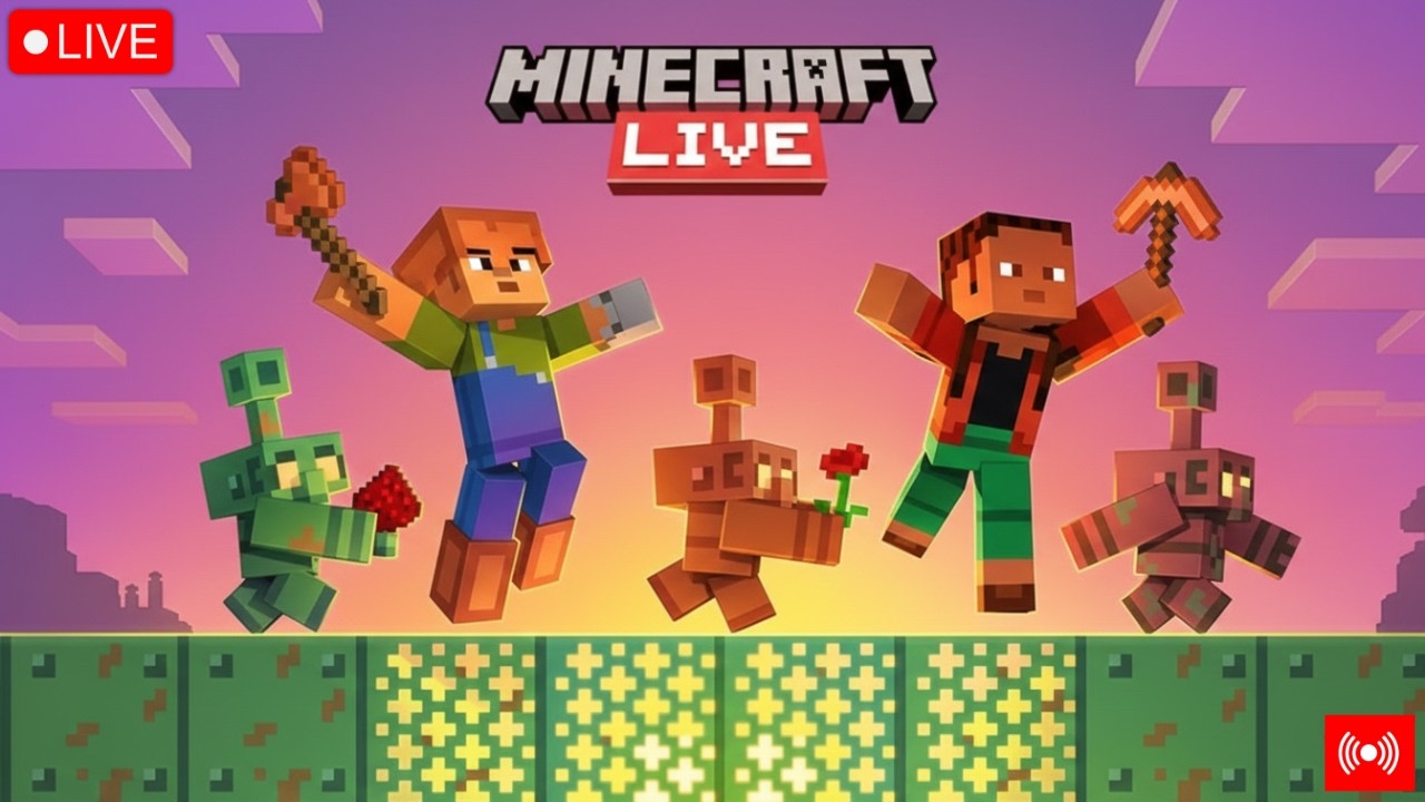 🔴 LIVE Minecraft Gameplay | Everyone Can Join RIGHT NOW! | Ep #00000001