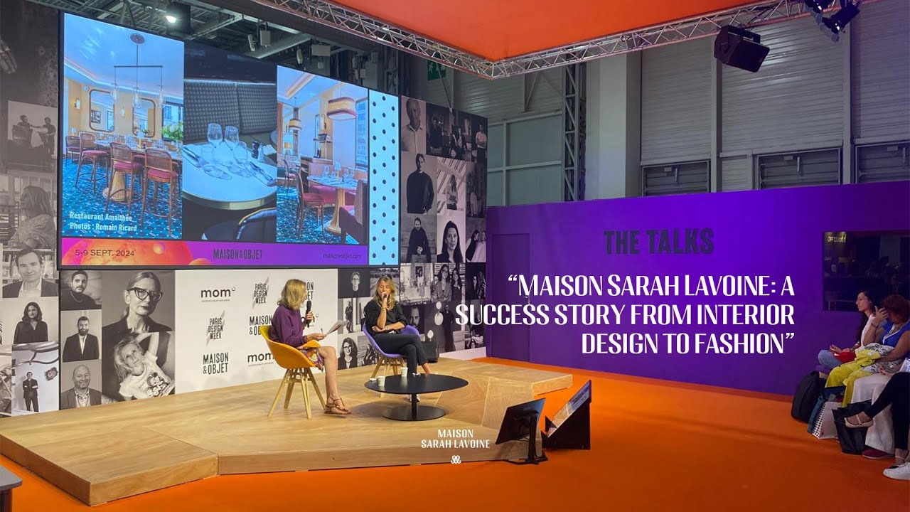 TALK | “Maison Sarah Lavoine: a success story from interior design to fashion”
