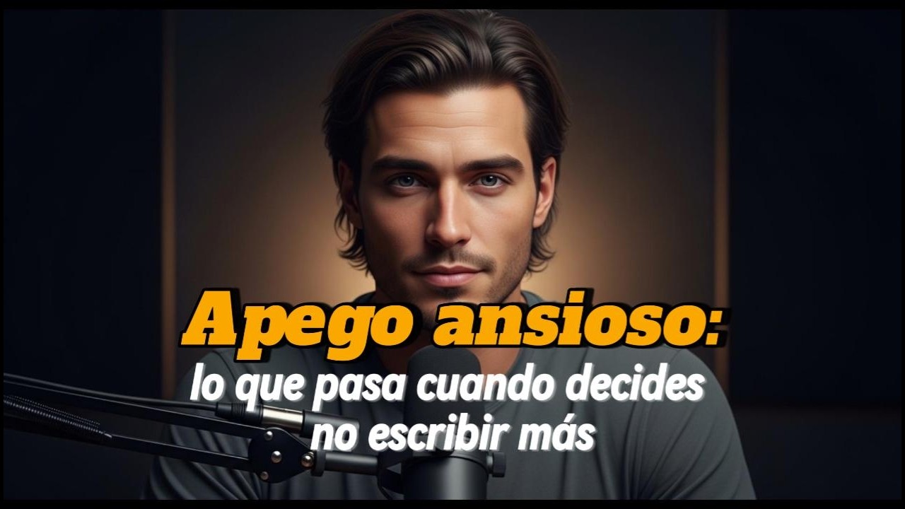 Apego ansioso: lo que pasa cuando decides no escribir más