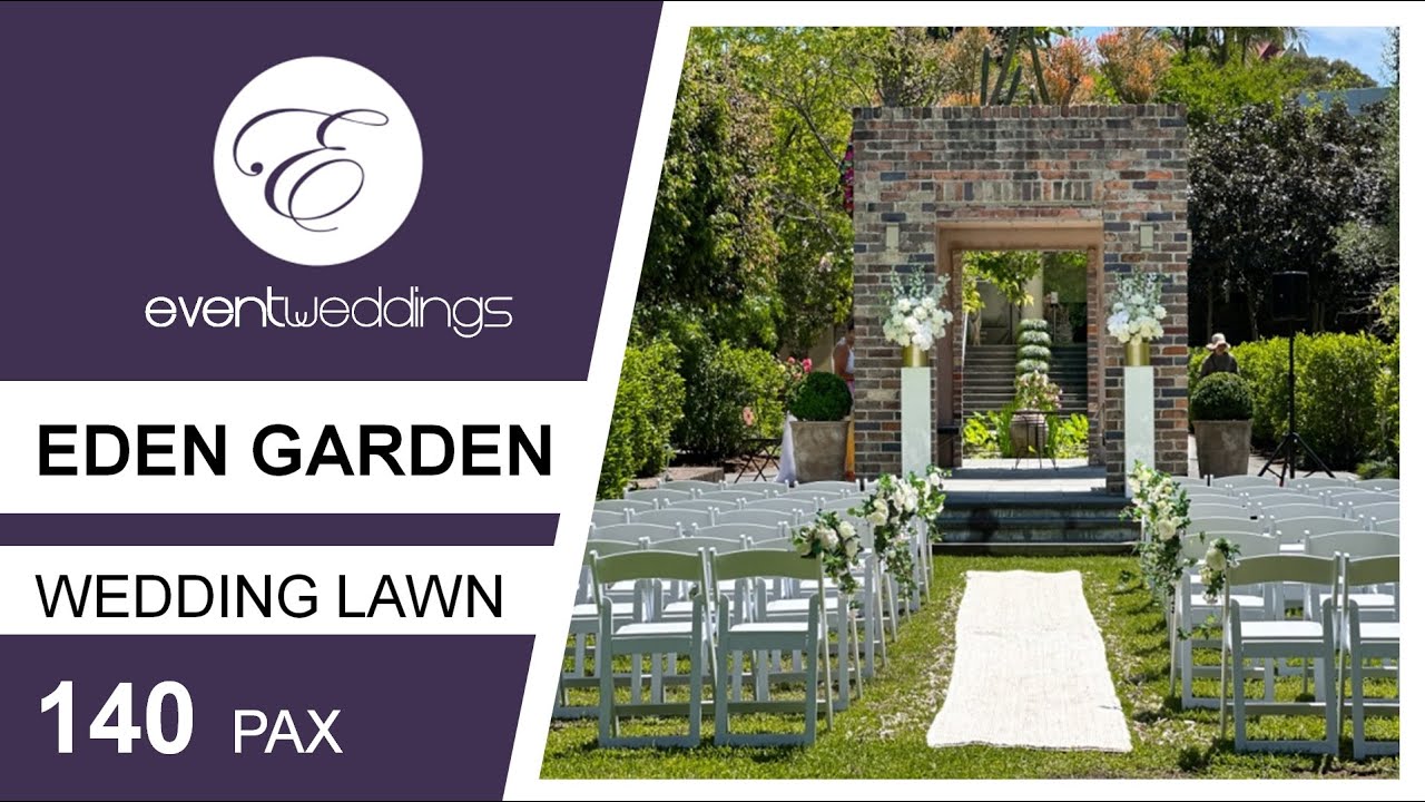 Eden Gardens Wedding Lawn - Sydney Wedding Venue Walkthrough by Event Weddings