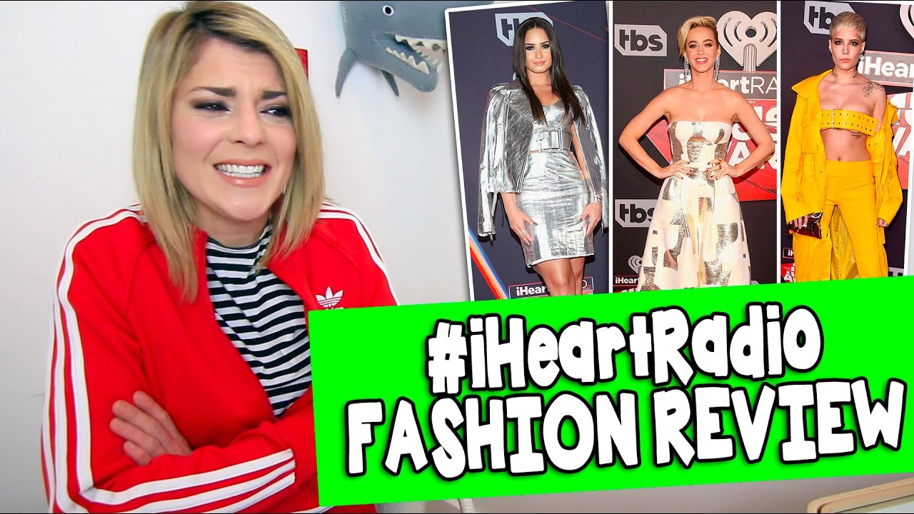 #iHeartRadio MUSIC AWARDS FASHION REVIEW // Grace Helbig