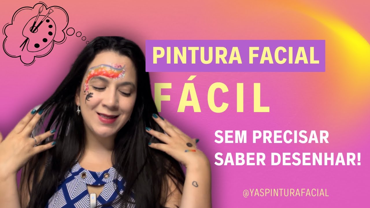 Como Fazer Pintura Facial com Stencil: Técnica Fácil e Rápida