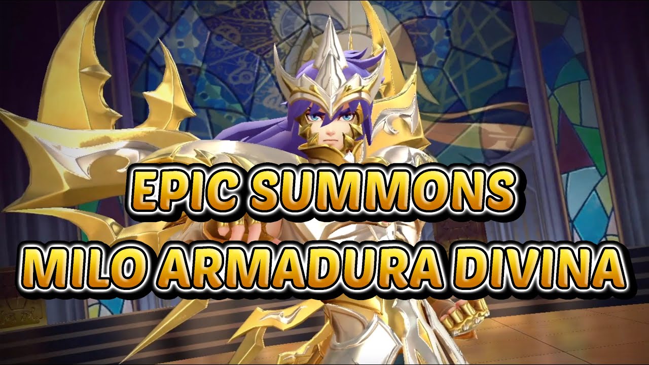 Epic Scorpio Milo Divine Cloth Summons - Saint Seiya Awakening