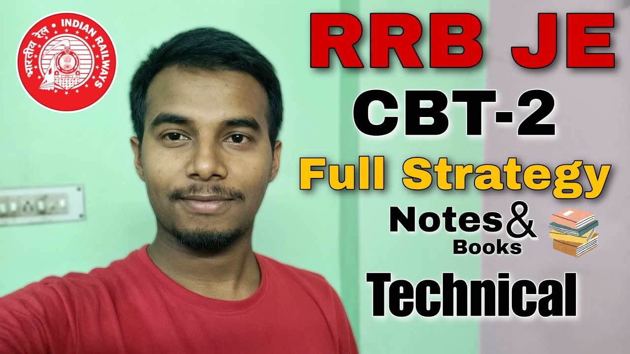 RRB JE CBT 2 Master Strategy 💯 | Smart Study Plan for Sure Selection