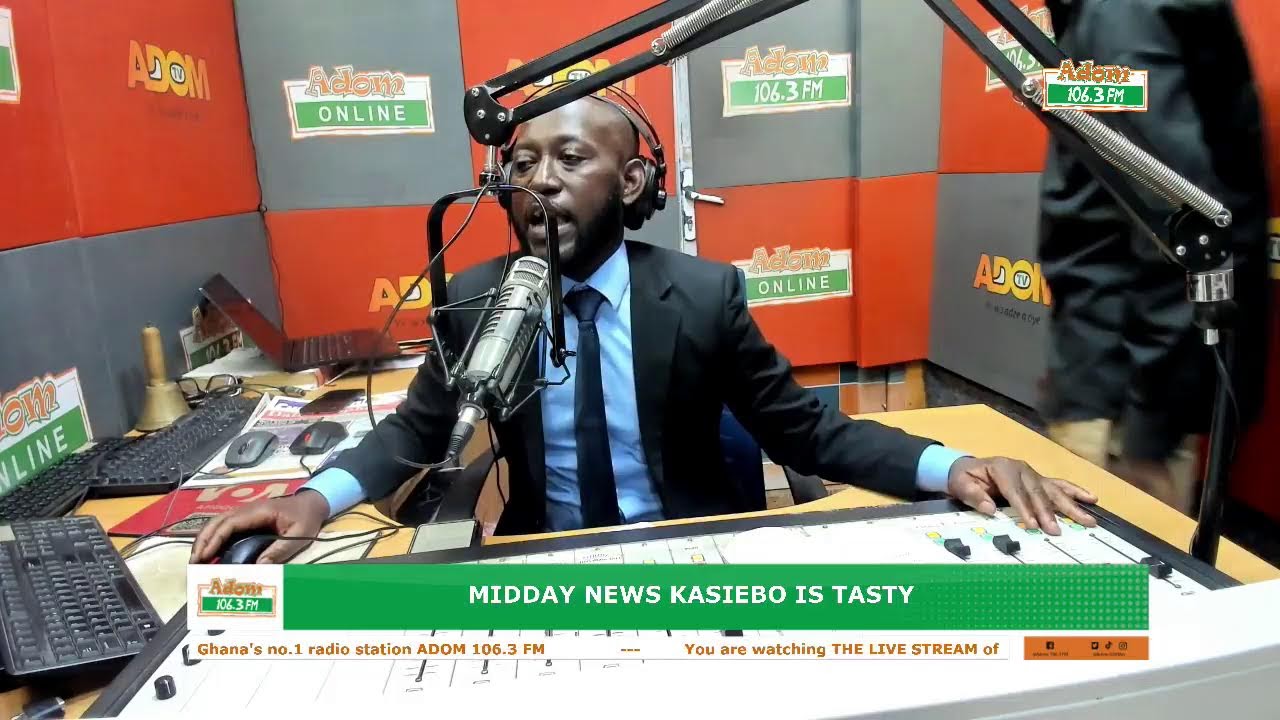 Midday News Kasiebo Is Tasty on Adom 106.3 FM (23-02-26)