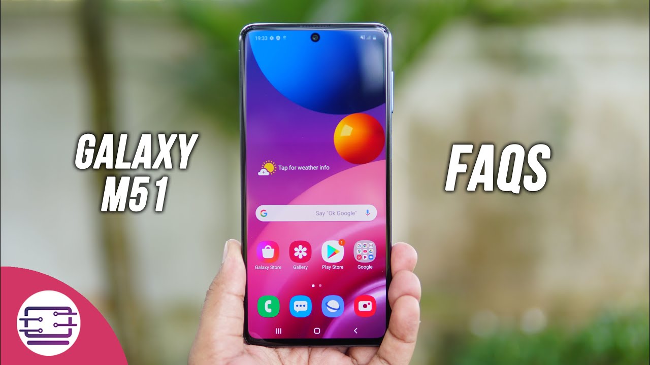Samsung Galaxy M51 FAQs-Gorilla Glass, Charging, LED Notification, Widevine L1,GCam, VoWiFi, Sensors