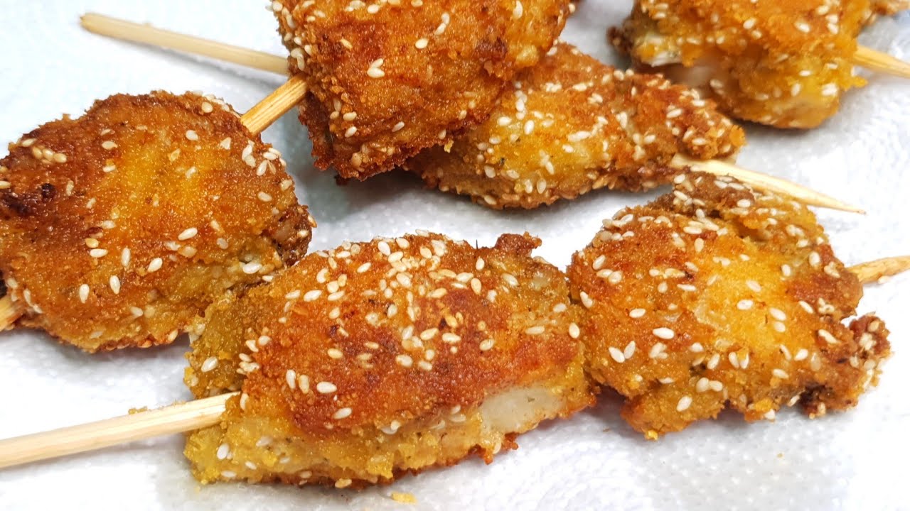 שיפודי דגי נסיכת הנילוס קריספים Nile perch fish on skewers מטבח בקלי קלות ליהי קרויץ