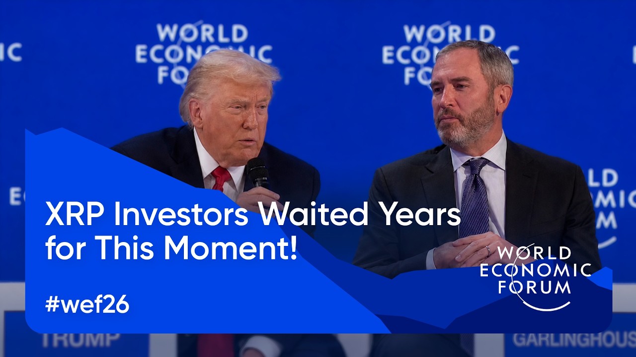 XRP PRICE PREDICTION: Donald Trump & Brad Garlinghouse at World Economic Forum | Ripple XRP News