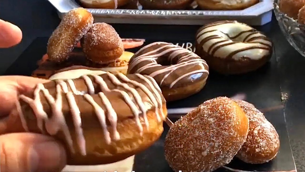 أسهل وأسرع طريقة لتحضير دونات فالبيت هشة وخفيفة / la vrai recette de 🍩 donuts américaine