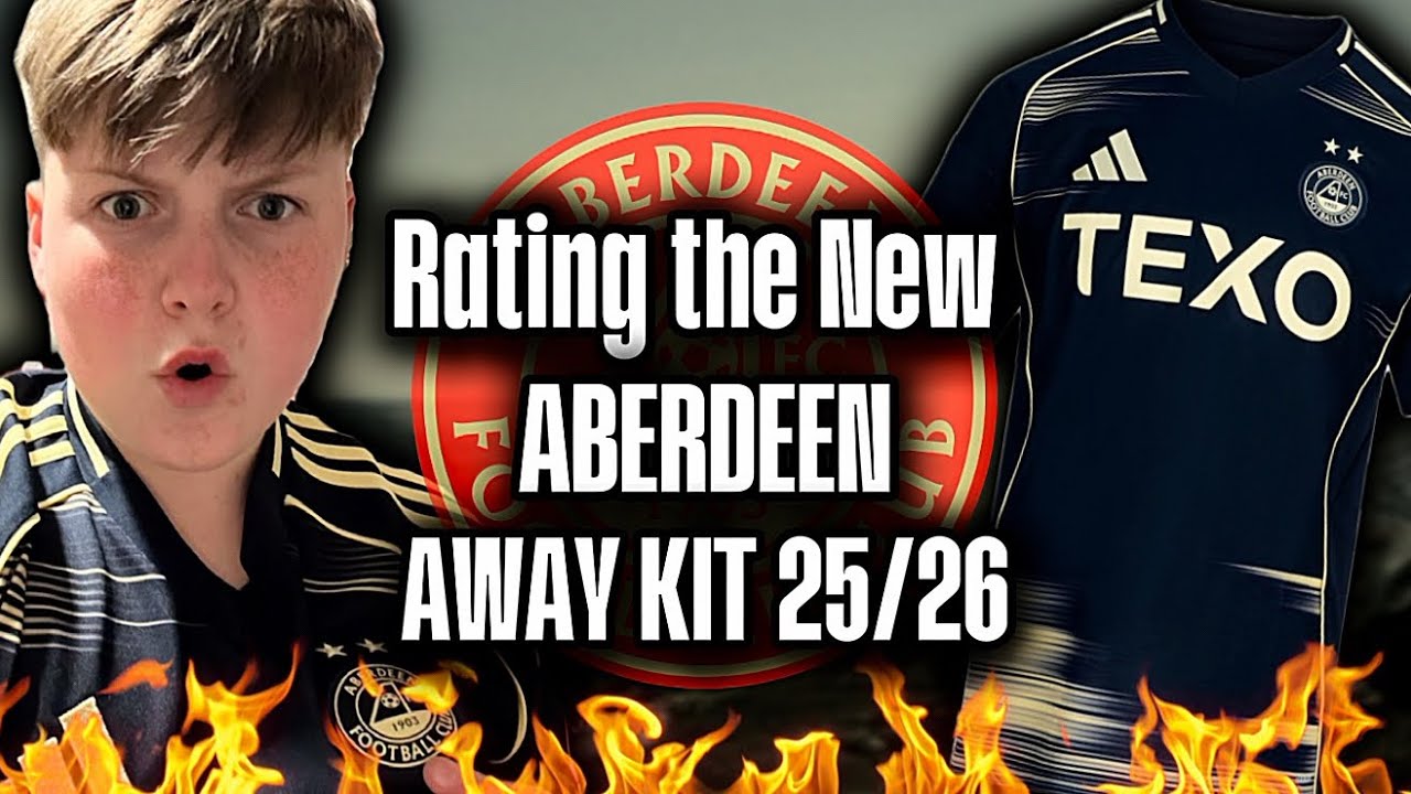 😱 I ASKED Aberdeen FANS on the New Away KIT 25/26 👕