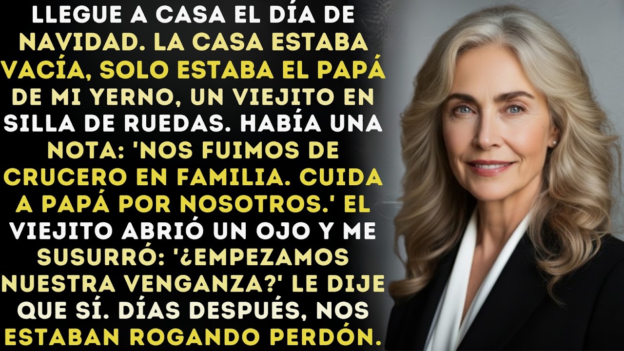 “No Hay Lugar Para Ti Aquí ” Dijo Mi Nuera En Navidad, Así Que Me Fui  Al Día Siguiente