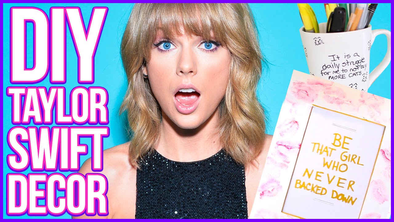Taylor Swift Inspired DIY Room Decor