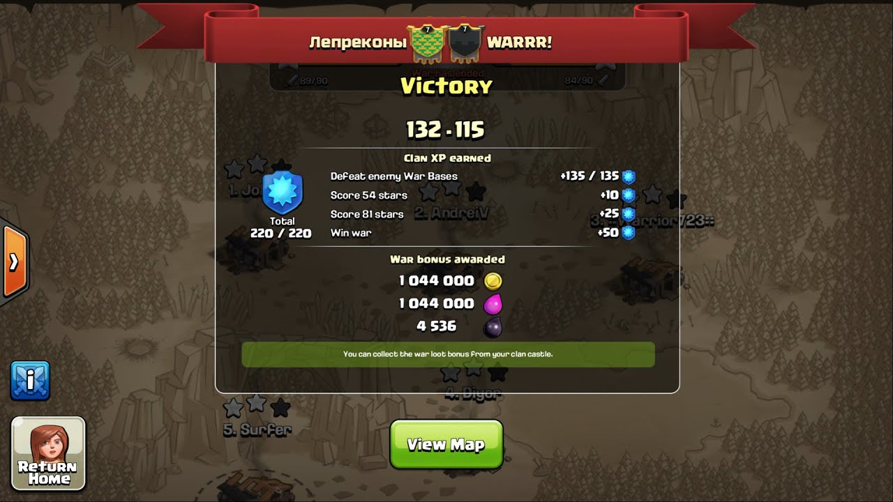 Лепреконы vs #9OPQYO2O - WARRR!, CW #234