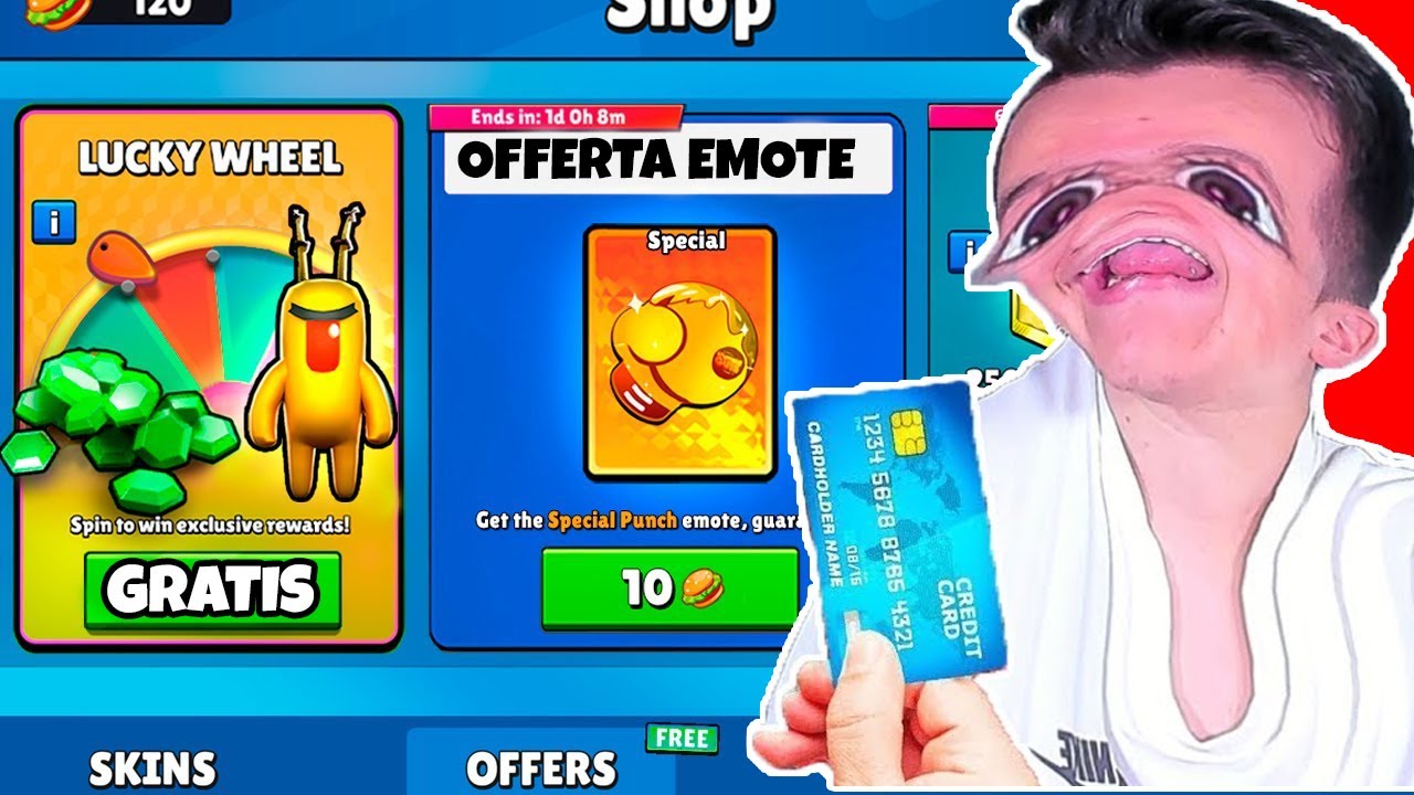 GIGINO HA SPESO +1000&euro; PER SHOPPARE TUTTE LE NUOVE OFFERTE DI SPONGEBOB SU STUMBLE GUYS!🤑