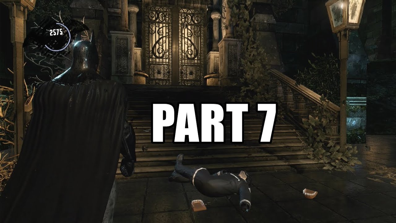 Batman: Arkham Asylum | Locate a route into the Arkham Mansion