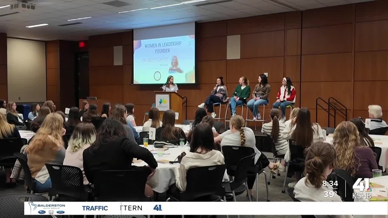 Girls in Shawnee Mission School District connect with female leaders for International Women's Day