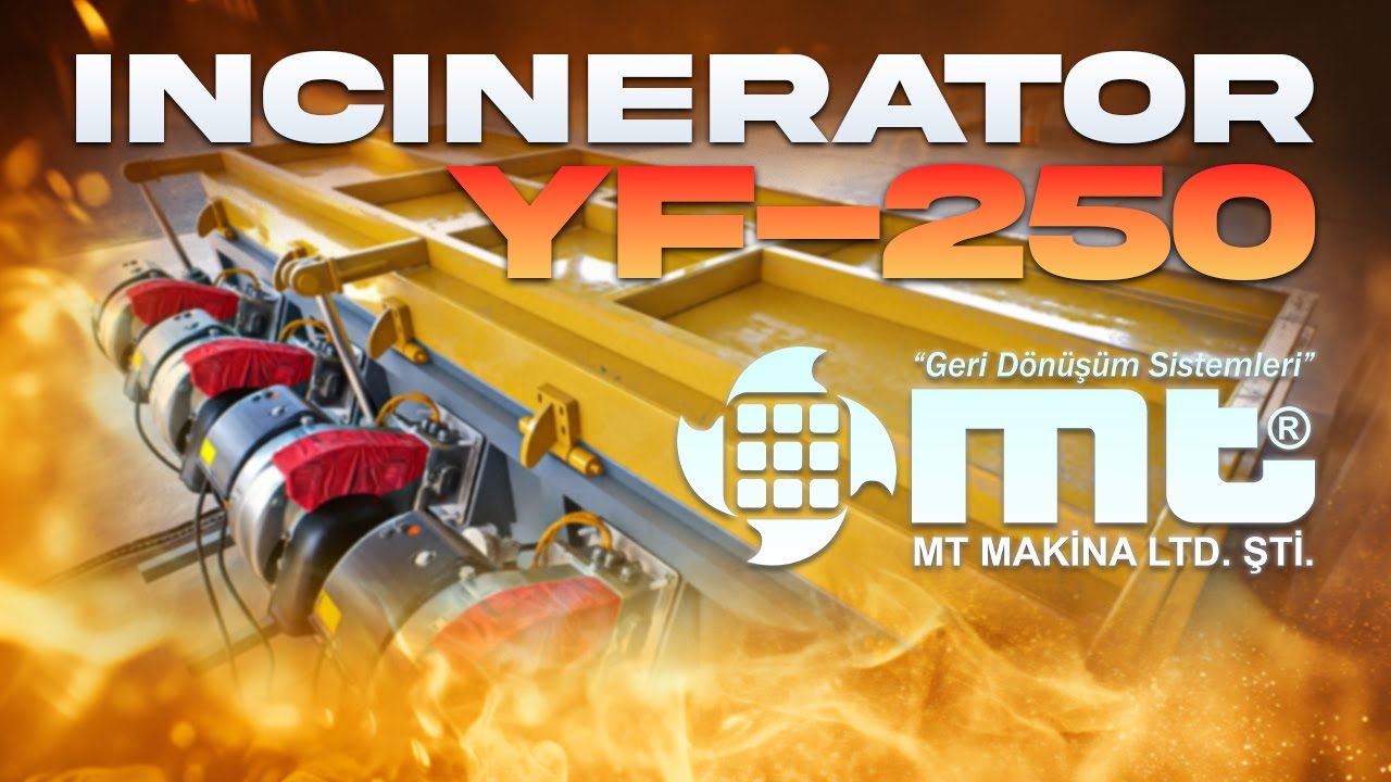 High-Performance Mobile Incinerators in Action | YF-250 by MT Makina
